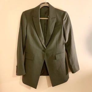 Theory Etiennette Blazer in Deep Sage